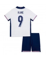 England Harry Kane #9 Hjemmedraktsett Barn EM 2024 Korte ermer (+ bukser)